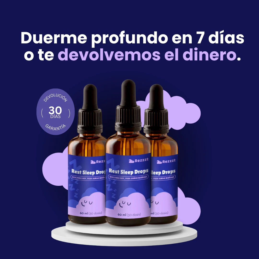 Rezt Sleep Drops™ Goticas para Dormir en 15 Minutos