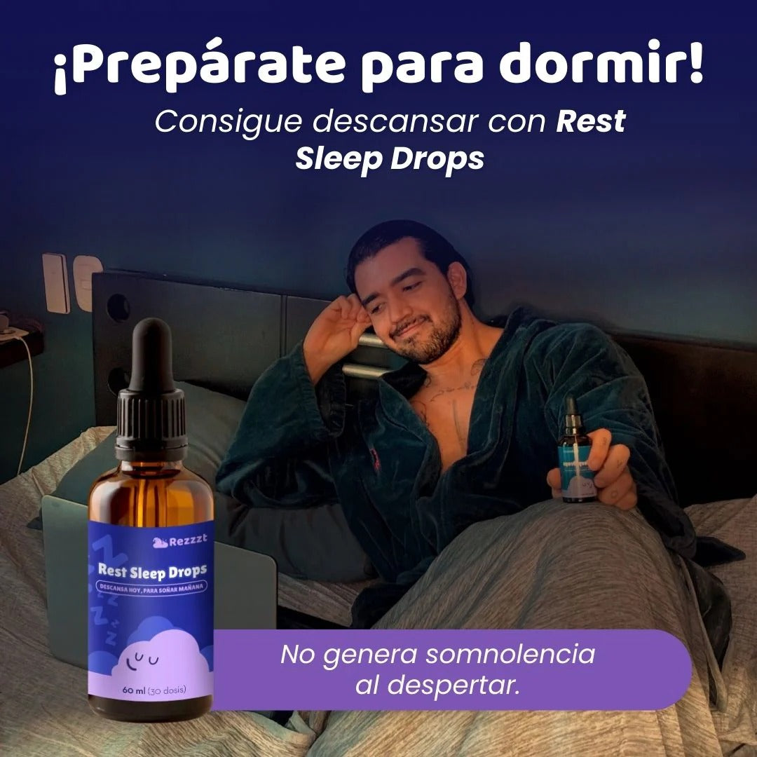 Rezt Sleep Drops™ Goticas para Dormir en 15 Minutos