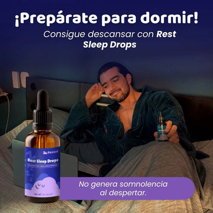 Rezt Sleep Drops™ Goticas para Dormir en 15 Minutos